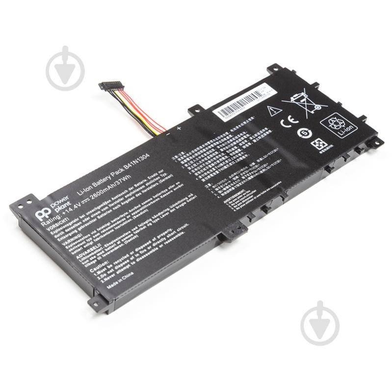 Аккумулятор для ноутбука PowerPlant NB431403 14,4 V 2600 mAh для Asus V451L (B41N1304) - фото 2