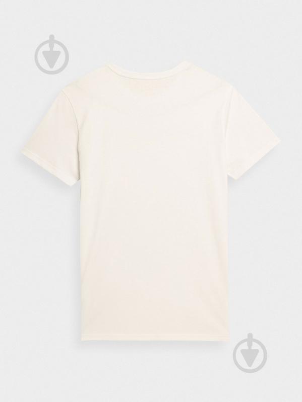 Футболка 4F TSHIRT M698 4FAW22TTSHM698-10S р.S белый - фото 2