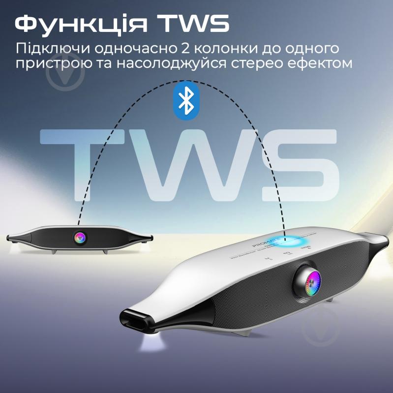 Саундбар Promate Delta-X 20W white (delta-x.white) - фото 4