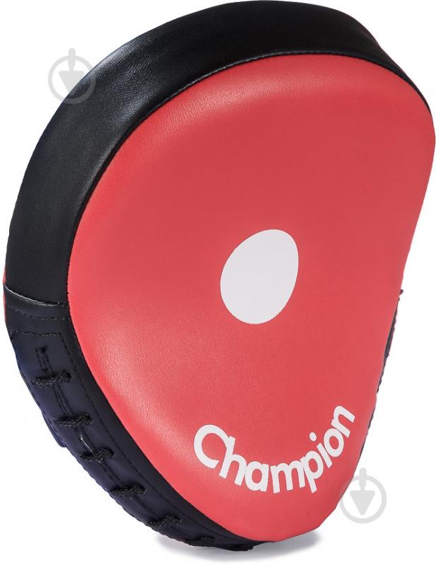 Лапы боксерские GF Champion CHM00253 5x20x24 см красный с черным - фото 2