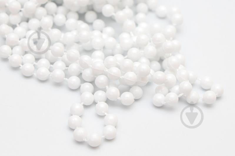 Бусы для елки Девилон 250515 6мм 6 м белый - фото 1 Бусы для елки Девилон 250515 6мм 6 м белый - фото 1