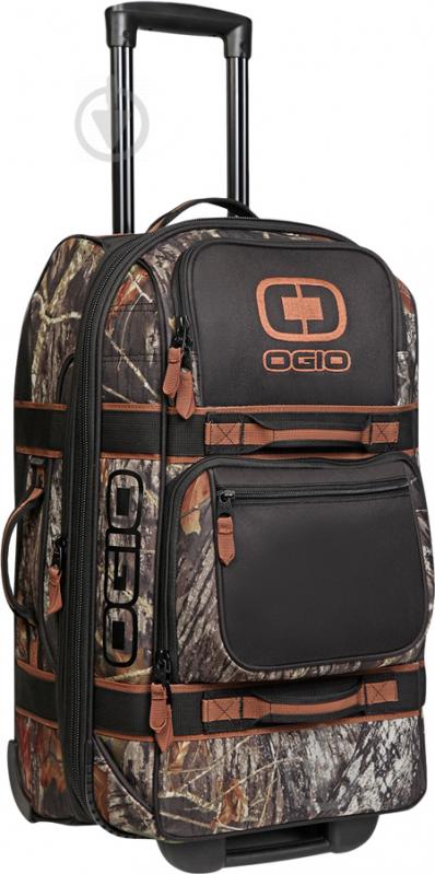 Сумка дорожная на колесах Ogio Layover Mossy Oak Camo 46 л черный - фото 1