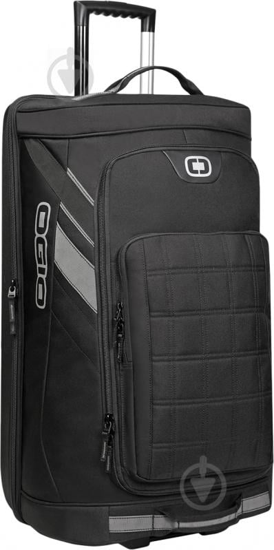 Сумка дорожная на колесах Ogio Tarmac 30 Black/Silver 95,5 л серый - фото 1