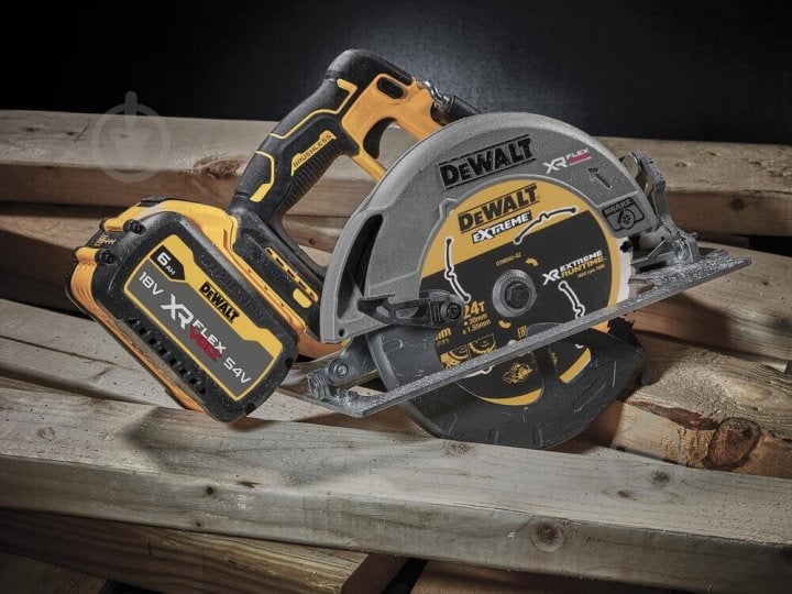 Пила дисковая DeWalt аккумуляторная бесщеточная Flexvolt Advantage DCS573NT - фото 14