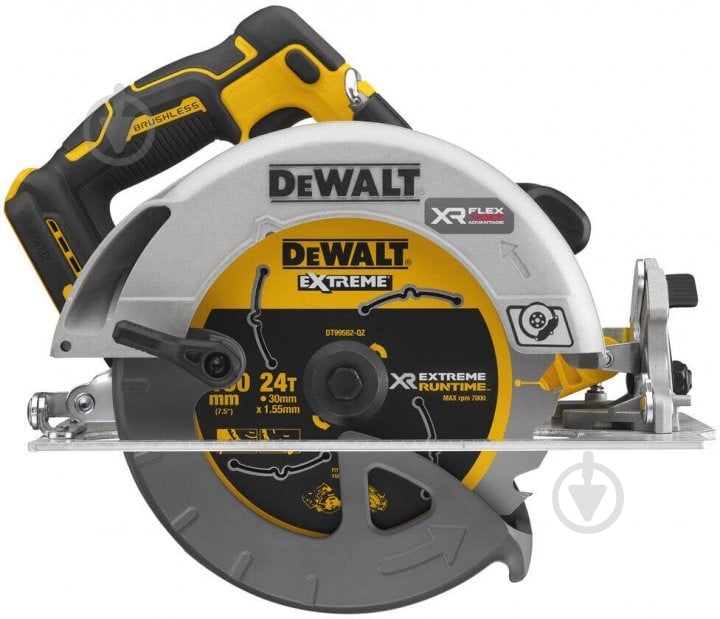 Пила дисковая DeWalt аккумуляторная бесщеточная Flexvolt Advantage DCS573NT - фото 2