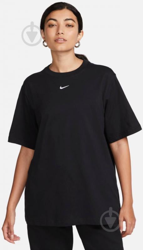 Футболка Nike W NSW TEE ESSNTL LBR FD4149-010 р.XL черный - фото 1