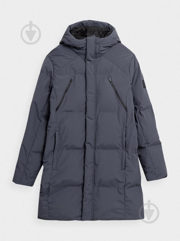 Куртка 4F DOWN JACKET M055 4FAW22TDJAM055-25S р.L серая - фото 1 Куртка 4F DOWN JACKET M055 4FAW22TDJAM055-25S р.L серая - фото 1