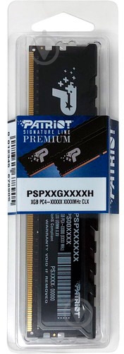 Оперативна пам'ять Patriot DDR4 SDRAM 8 GB (1x8GB) 3200 MHz (PSP48G320081H1) Signature Line Premium - фото 5