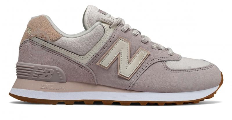 Кроссовки женские демисезонные New Balance WL574SAX р.40,5 фиолетовые - фото 1