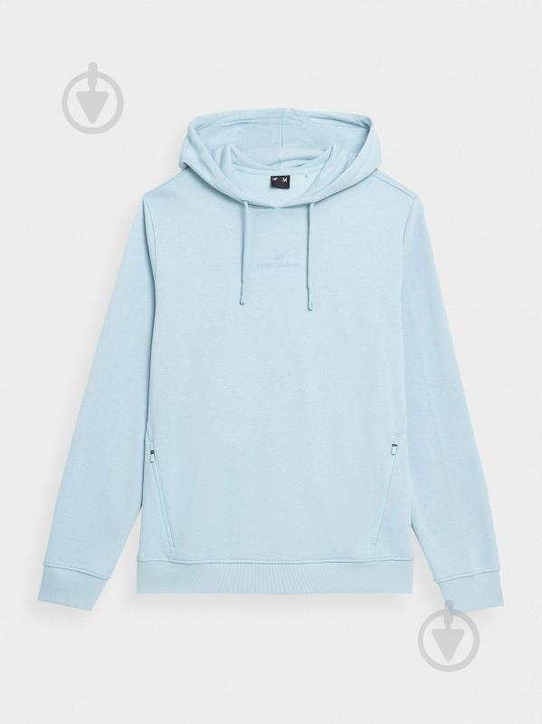 Джемпер 4F SWEATSHIRT M493 4FAW22TSWSM493-34S р. M голубой - фото 1