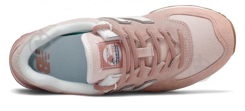 Кроссовки женские демисезонные New Balance WL574SAZ р.40 розовые - фото 3