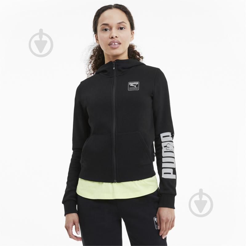 Puma rebel women's clearance hoodie