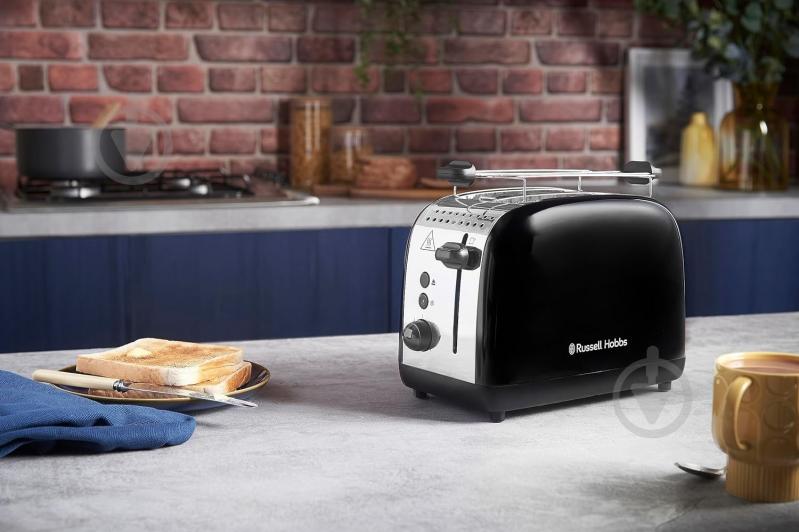 Тостер Russell Hobbs Colours Plus Black 26550-56 - фото 16