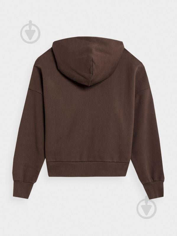 Джемпер 4F SWEATSHIRT F419 4FAW22TSWSF419-80S р.M коричневий - фото 2 Джемпер 4F SWEATSHIRT F419 4FAW22TSWSF419-80S р.M коричневий - фото 2