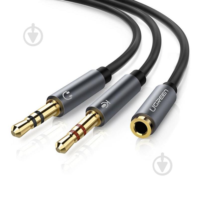 Кабель акустический UGREEN 0,2 м черный (20899) - фото 3