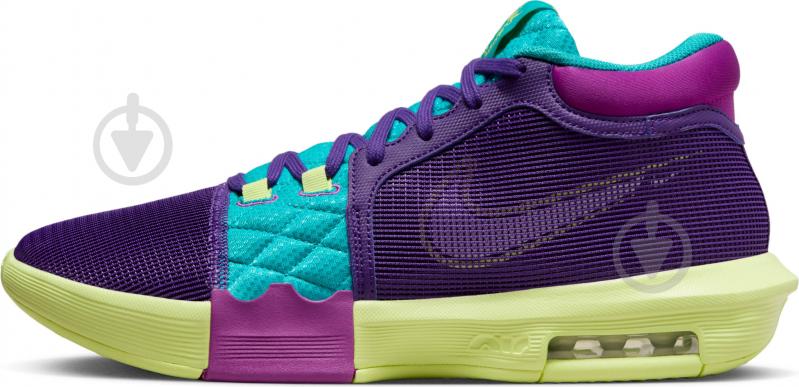 Кросівки чоловічі демісезонні Nike LEBRON WITNESS VIII FB2239-500 р.43 різнокольорові - фото 3