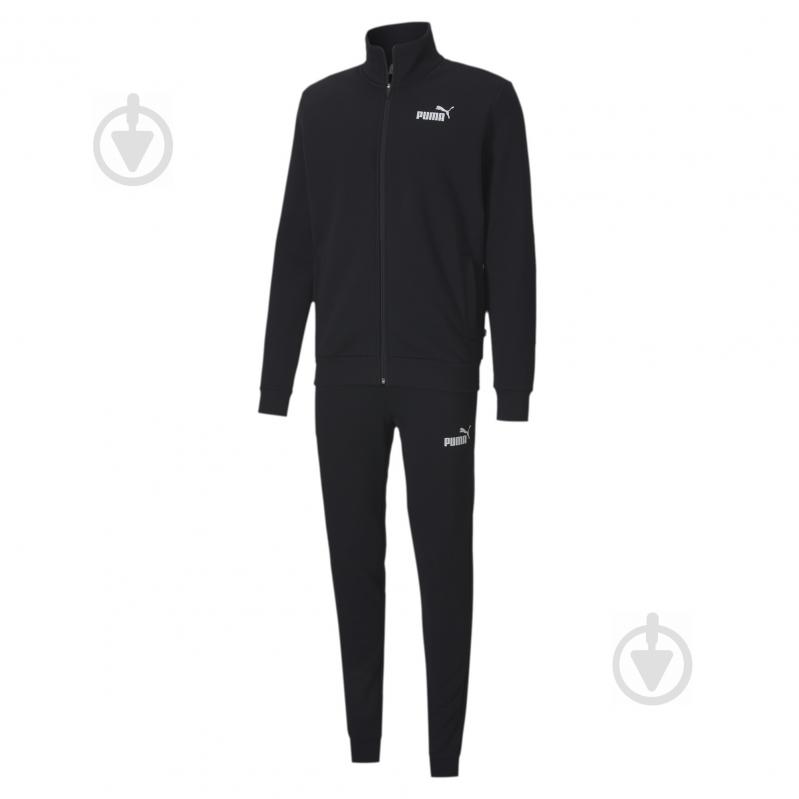 Спортивний костюм Puma Clean Sweat Suit 58359801 р. M чорний - фото 1