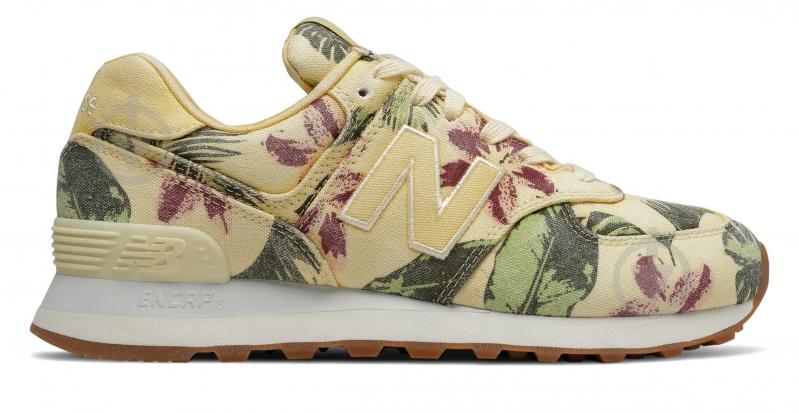 Кросівки жіночі демісезонні New Balance WL574WOP р.38 різнокольорові - фото 1