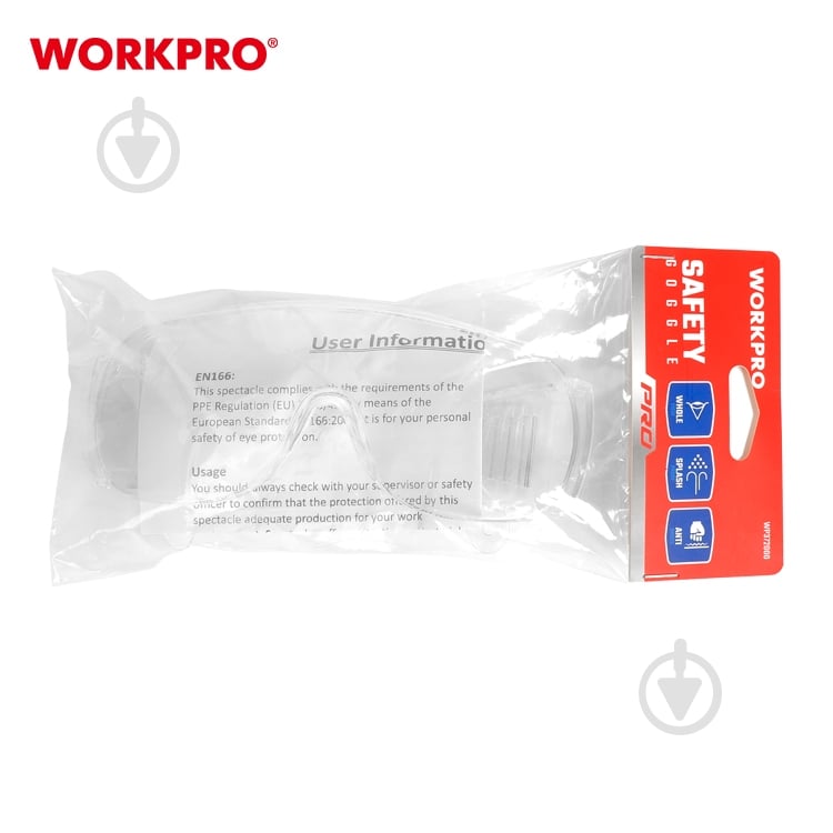 Очки защитные WORKPRO WP372000 - фото 6