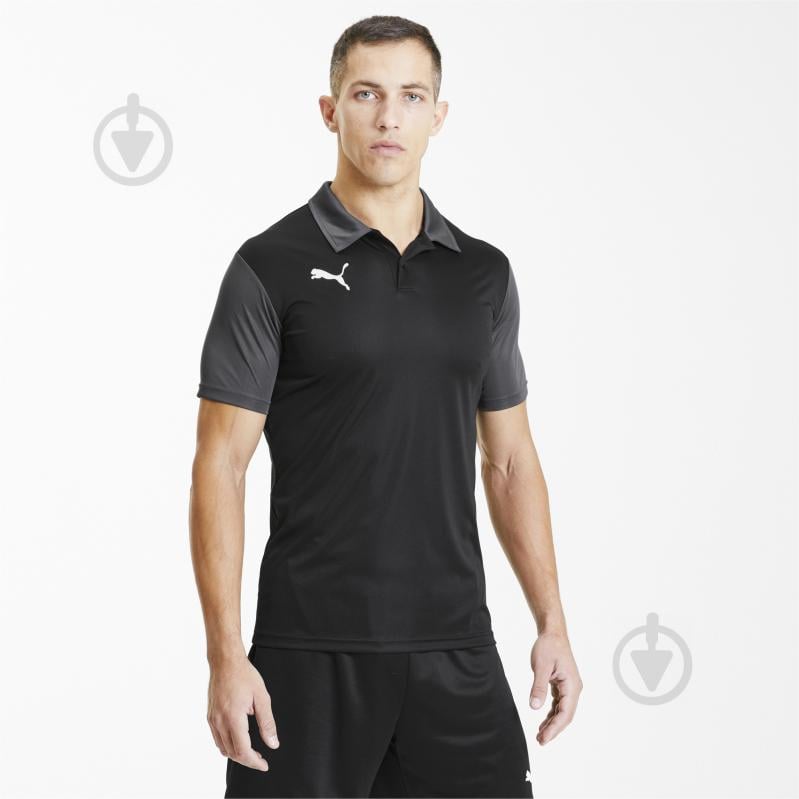 Поло Puma teamGOAL 23 Sideline Polo 65657703 р.M чорний - фото 1