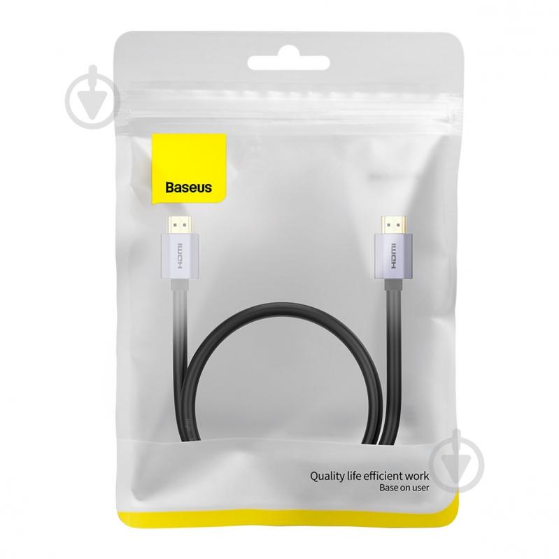 Кабель BASEUS 1 м черный (WKGQ020001) - фото 5