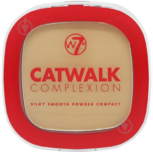 Пудра компактная W7 Catwalk beige 7 г - фото 1 Пудра компактная W7 Catwalk beige 7 г - фото 1