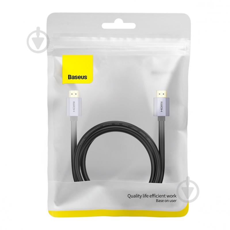 Кабель BASEUS 2 м черный (WKGQ020201) - фото 5