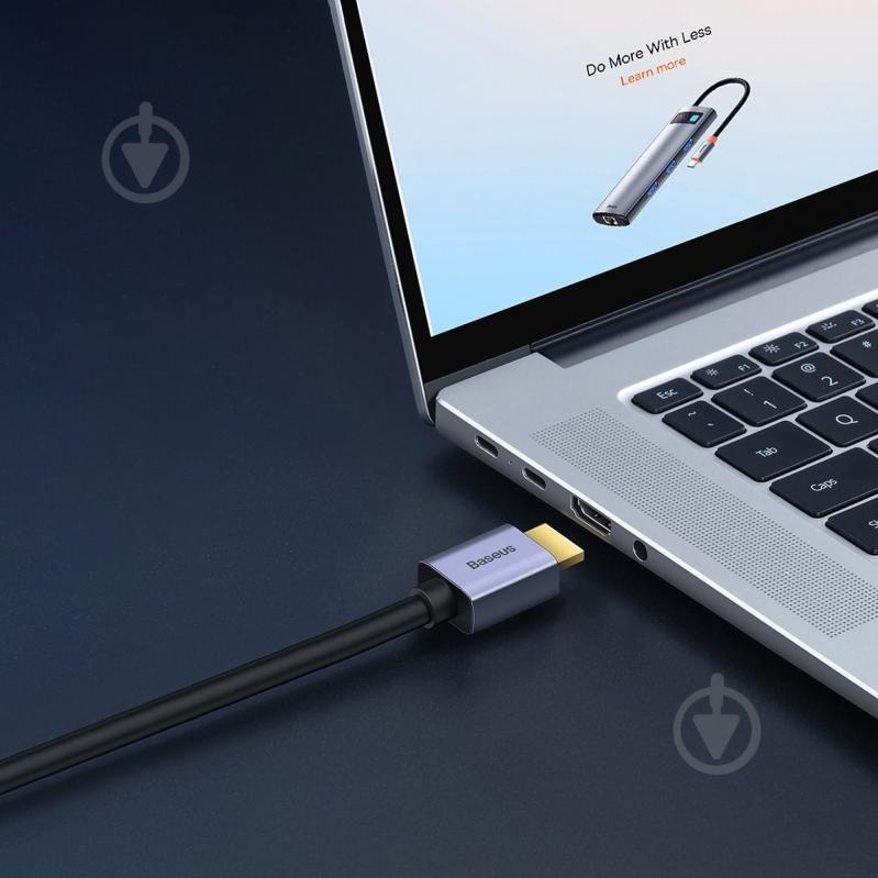 Кабель BASEUS 2 м черный (WKGQ020201) - фото 8