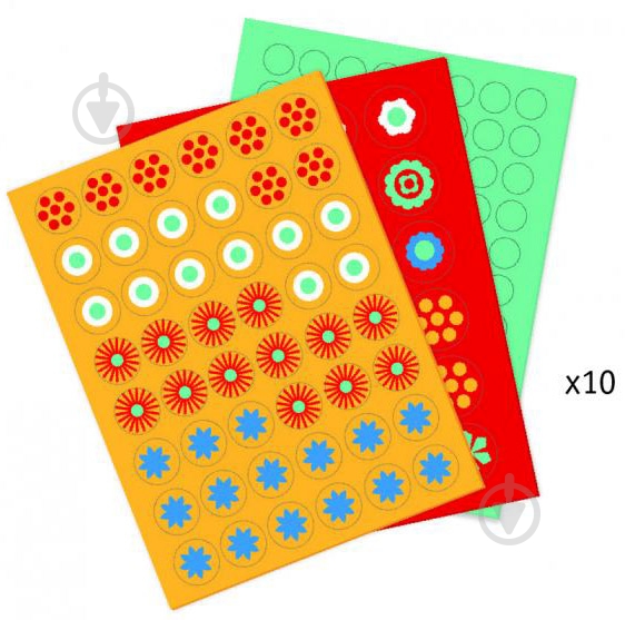 Набор мозаики Djeco Белочка - фото 2 Набор мозаики Djeco Белочка - фото 2