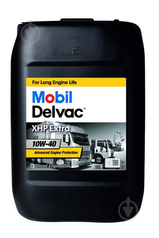 Моторне мастило Mobil Delvac XHP Extra 10W-40 20 л (152712) - фото 1