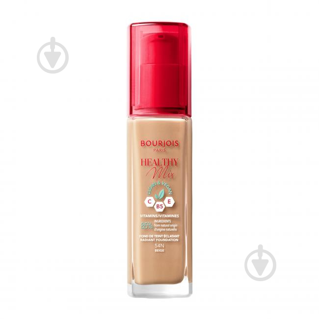 Тональна основа Bourjois HEALTHY MIX (54) Beige 30 мл - фото 1