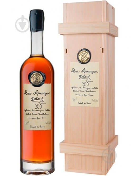 Арманьяк "Delord" Bas-Armagnac XO (подар. уп.) 40% 0,7 л - фото 1