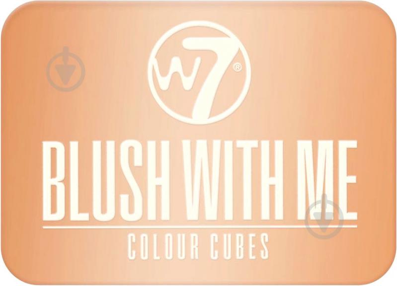 Рум'яна W7 Blush With Me Colour Cubes Classie Mac 8,5 г - фото 1