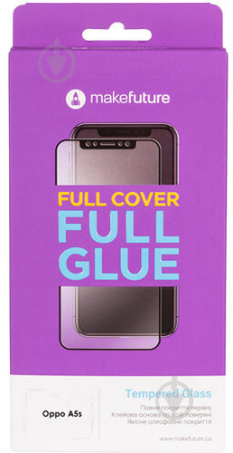 Захисне скло MakeFuture Full Cover Full Glue для Oppo A5s (MGF-OPA5S) - фото 2