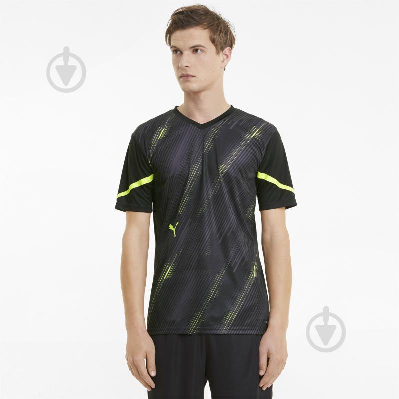 Футболка Puma individualCUP Jersey 65720940 р.S черный - фото 1