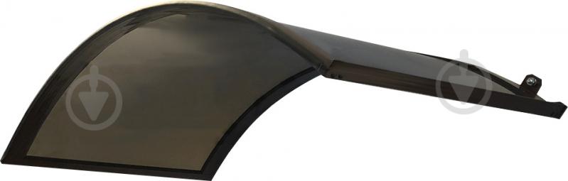 Дашок Solidprof DC2-1000x1700 сотовий полікарбонат 6 мм бронзовий - фото 2