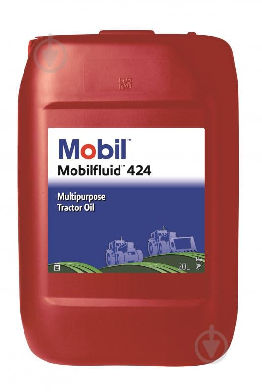 Масло трансмиссионное Mobil Mobilfluid 424 20 л (155084) - фото 1