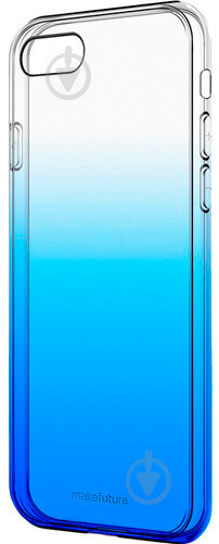 Накладка на корпус MakeFuture Gradient (Clear TPU) Blue MCG-AISE20BL для Apple iPhone SE 2020 - фото 1