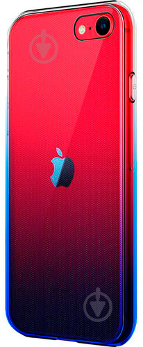 Накладка на корпус MakeFuture Gradient (Clear TPU) Blue MCG-AISE20BL для Apple iPhone SE 2020 - фото 2