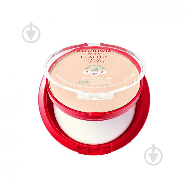 Пудра Bourjois HEALTHY MIX (001) Ivory 10 г - фото 3