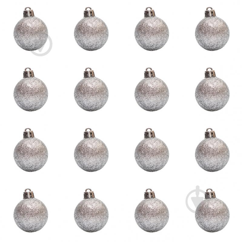 Набор елочных шаров Девилон 250843 d40 мм 16 шт./уп. - фото 2