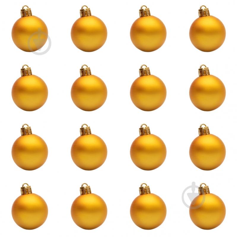 Набор елочных шаров Девилон 250850 d40 мм 16 шт./уп. - фото 2 Набор елочных шаров Девилон 250850 d40 мм 16 шт./уп. - фото 2