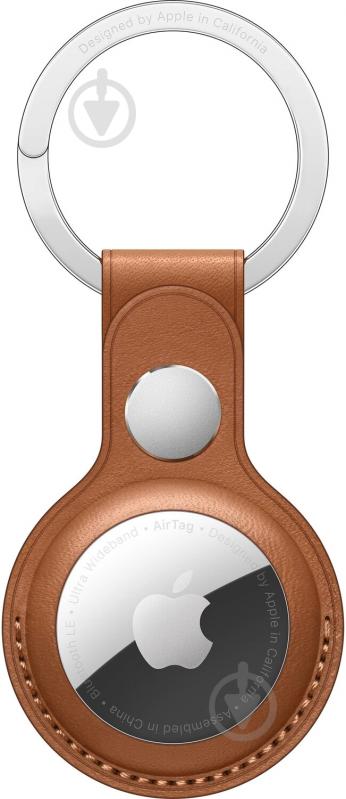 Брелок Apple для AirTag с кольцом Saddle Brown (MX4M2ZM/A) - фото 1