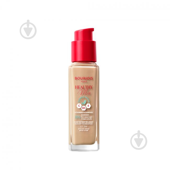 Тональна основа Bourjois HEALTHY MIX (52.2) Golden Beige 30 мл - фото 2