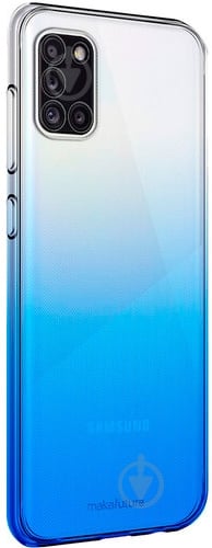 Накладка на корпус MakeFuture Gradient (Clear TPU) Blue для Samsung A31 (MCG-SA31BL) - фото 2