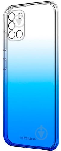 Накладка на корпус MakeFuture Gradient (Clear TPU) Blue для Samsung A31 (MCG-SA31BL) - фото 1