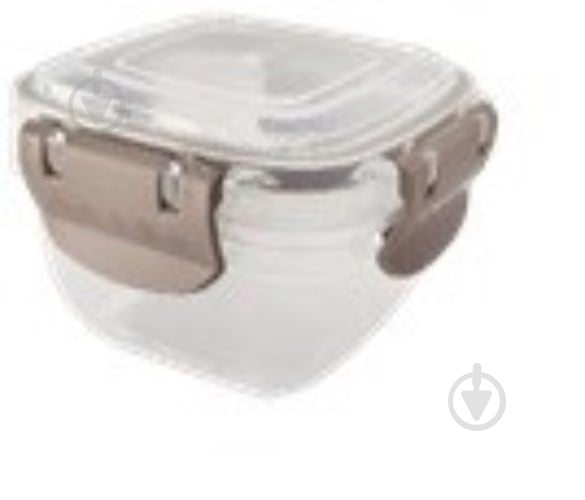 Контейнер для зберігання Stars Plast 275 мл прозорий/бежевий - фото 1 Контейнер для зберігання Stars Plast 275 мл прозорий/бежевий - фото 1