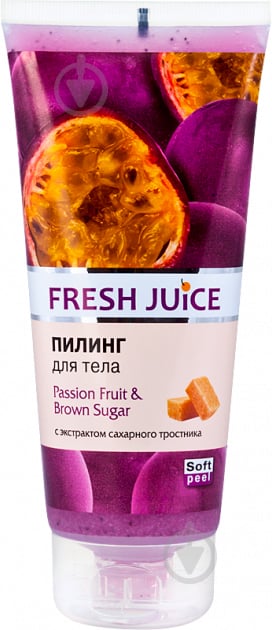 Пілінг для тіла Fresh Juice Маракуйя і цукрові тростини 200 мл - фото 1