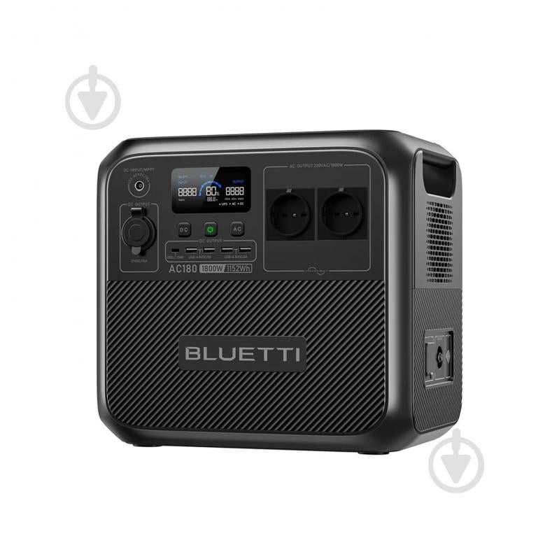 Зарядна станція BLUETTI AC180 / 1800 Вт / LiFePO4 (1152 Вт·год) - фото 3