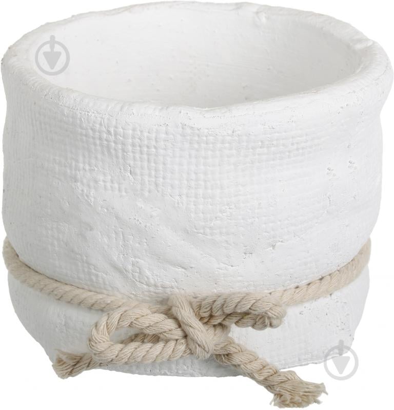 Ваза CD4414C-4228 white 11 cм 11 см CD4414C-4228 - фото 1